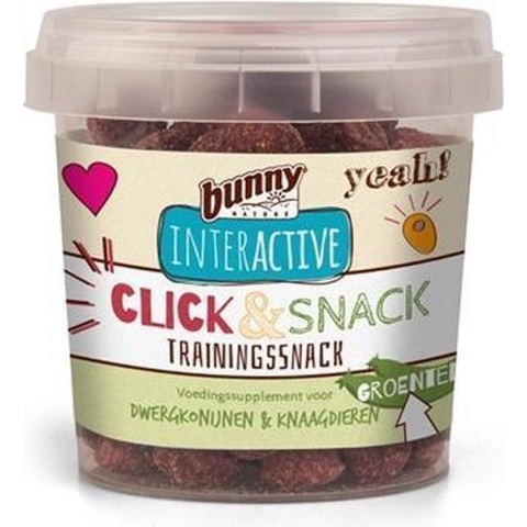 Bunny nature click & snack trainingssnack groente - 30 gr - 1 stuks