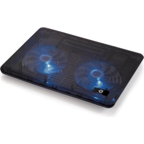 Conceptronic CNBCOOLPAD2F notebook cooling pad 43,2 cm (15.6'') Zwart