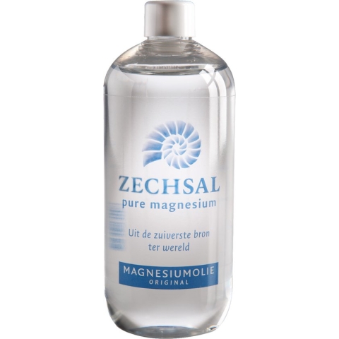 Zechsal Magnesium - Olie - 500 ml - Navulfles voor de 100 ml flacon.