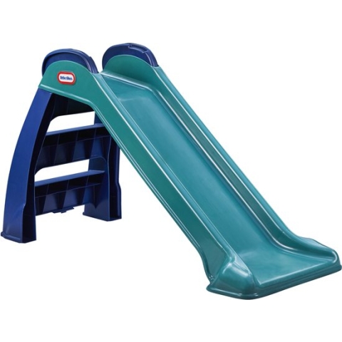 Little Tikes First Slide Jungle Glijbaan - 70 cm hoog - Blauw Groen