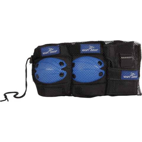 Street Runner Skate Beschermset Blauw Maat S 6-delig