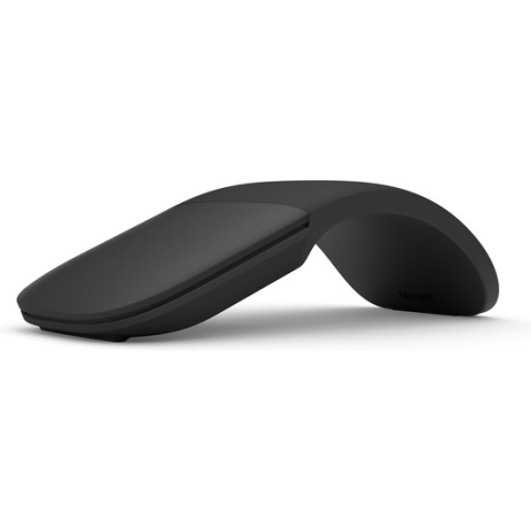 Microsoft Arc Mouse - Zwart - Draadloos