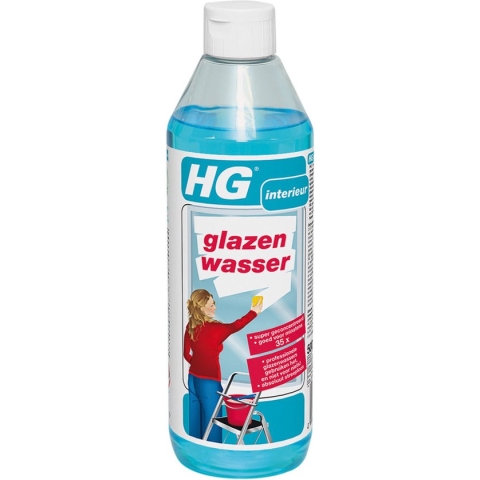 HG glasreiniger concentraat - 500ml - reinigt streeploos - de keuze van professionele glazenwassers