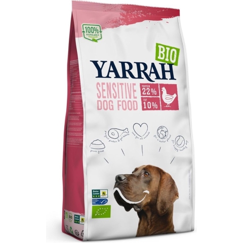 Yarrah dog biologische brokken sensitive kip (2 KG)