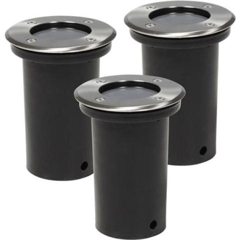 vidaXL Tuingrondspots 3 st rond