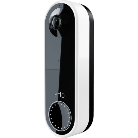 Arlo Essential draadloze Video Deurbel - 1 doorbell (white) - Full HD (1080p) - 130˚ Field of view - Wireless (battery 6 mos.)