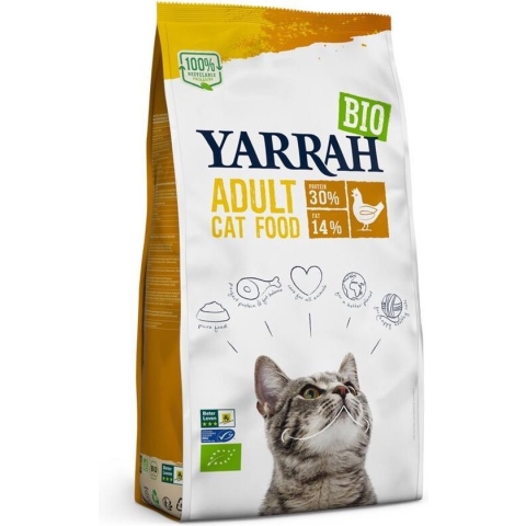 Yarrah Bio Kattenvoer Adult Kip 2,4 kg