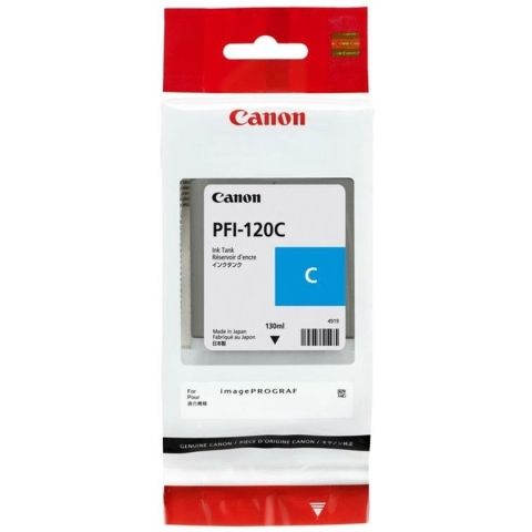 Original Ink Cartridge Canon PFI-120C Cyan