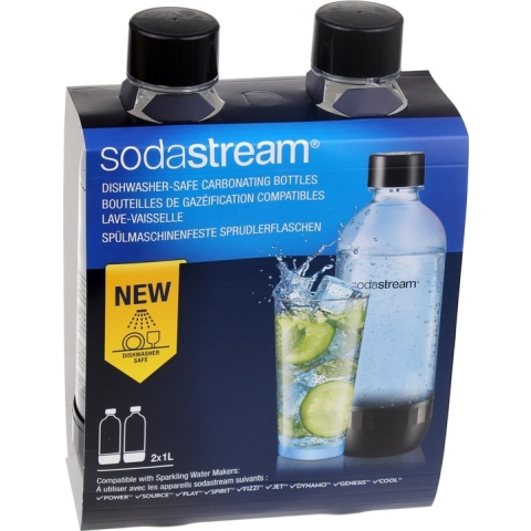 SODASTREAM - Duo-pack Flessen Classic 1L - Vaatwasbestendig - 1042260310