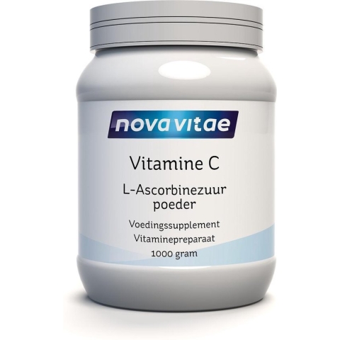 Nova Vitae - Vitamine C - Ascorbinezuur - Poeder - 1000 gram