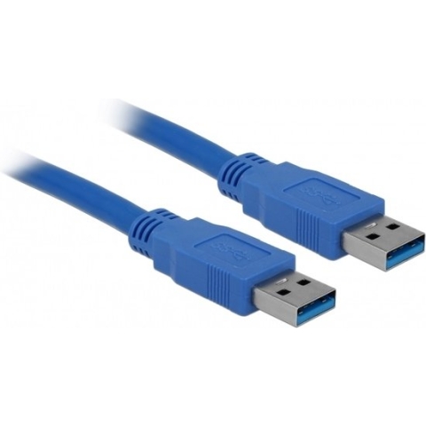 Delock - USB 3.0 Kabel - Blauw - 0.5 meter