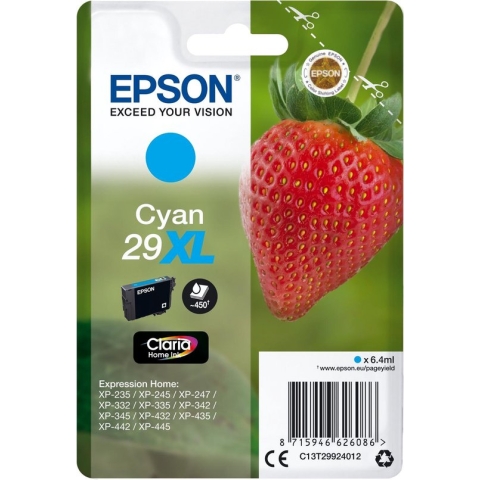 Epson 29XL- Inktcartridge / Cyaan