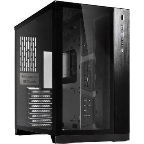 Lian Li PC-011 Dynamic PC Case - Mid-Tower met Glazen Behuizing - Zwart