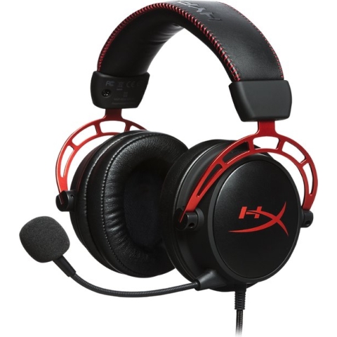 HyperX Cloud Alpha Pro Gaming Headset - PC, PS4, PS5, Xbox One & Xbox Series - Zwart/Rood
