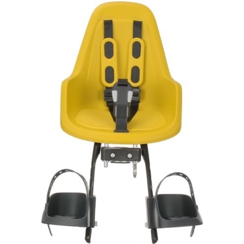 Bobike One Mini Fietsstoeltje Voor - Mighty Mustard