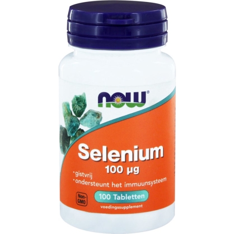 Now Foods - Selenium 100 mcg - 100 Tabletten