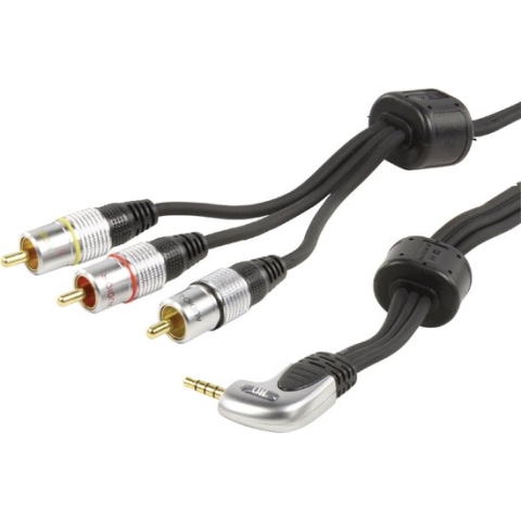 Hoge kwaliteit audio / video aansluitkabel 1,50 m