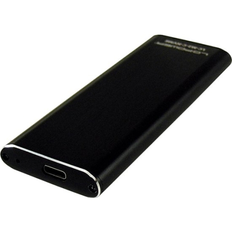 LC-POWER® LC-M2-C-NVME | Behuizing Voor Opslagstations | M.2 SDD-behuizing | Zwart