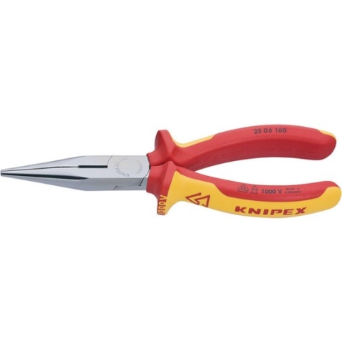 Knipex Radiotang recht inclusief zijsnijder 160mm 2506-160