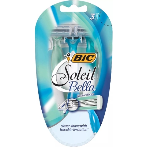 Bic Soleil Bella Wegwerpscheermesjes 3ST