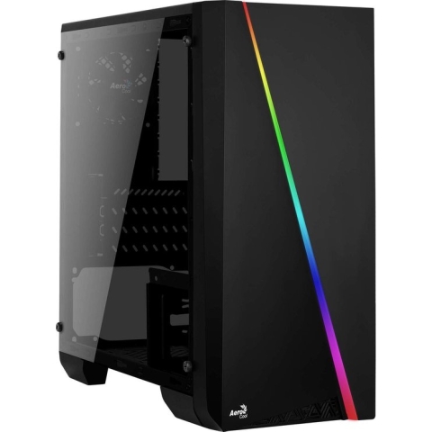 ATX Semi-tower Box Aerocool CYLONMINI LED RGB Black