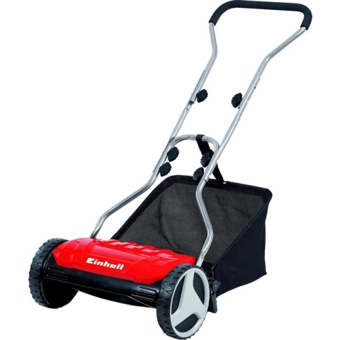 Einhell Kooimesmaaier GE-HM 38 S-F - Maaibreedte: 38 cm - Aanbevolen gazonoppervlakte: tot 250 m² - 26 L opvangbak - Maaihoogte: 13-38 mm