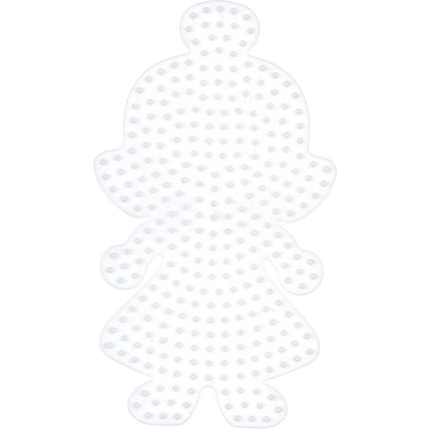 Hama Strijkkralen Grondplaat Pop Transparant