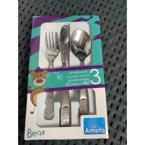 3-dlg Kinderset Beer in cadeau verpakking