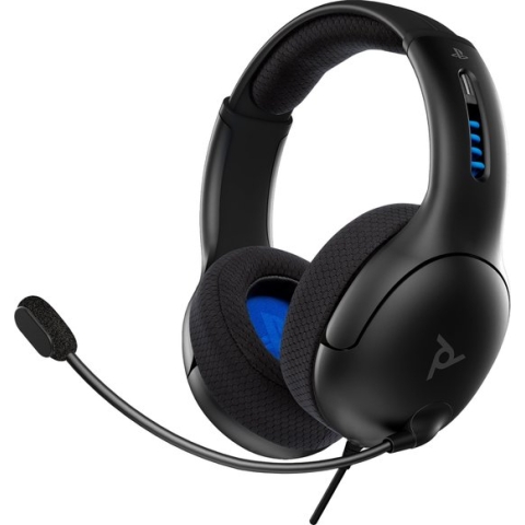 PDP Gaming LVL50 Wired Headset - Black (PS5/PS4)