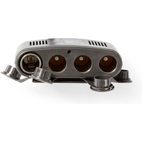 Universal DC Power Adapters - Auto-Adapter - 120 W - Ingangsvoltage: 12 V DC - 12 V DC - Maximale uitgangsstroom per poort: 4.0 A - Zwart