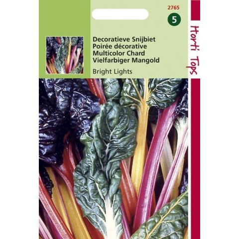 Hortitops Zaden - Snijbiet (Decoratieblad) Bright Lights