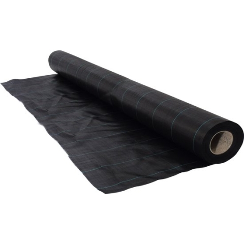 Nature - Gronddoek - 2,1 x 50m - 100 g/m² - zwart - anti-worteldoek