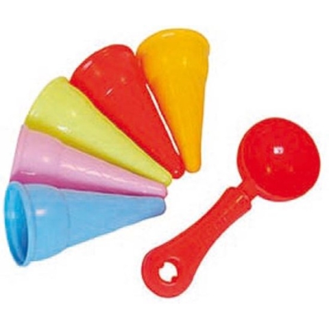 Zand en Strand Zandvormen IJsjes 6-delig