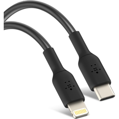 Belkin BOOST↑CHARGE™ iPhone Lightning naar USB-C kabel - 1m - Zwart