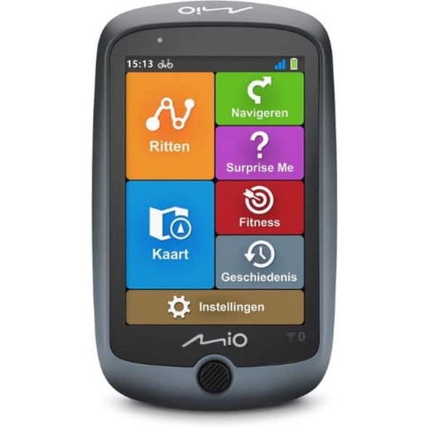 MIO Cyclo Discover Connect - Full Europe GPS Fietsnavigatie - Wi-Fi - bluetooth - antraciet/zwart