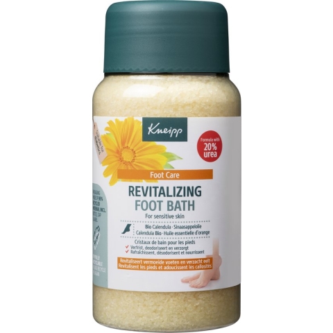 Kneipp Vitalizing - Voetbadkristallen - Voetbadzout - Calendula - Citrusgeur - Vegan - 1 st - 600 gram