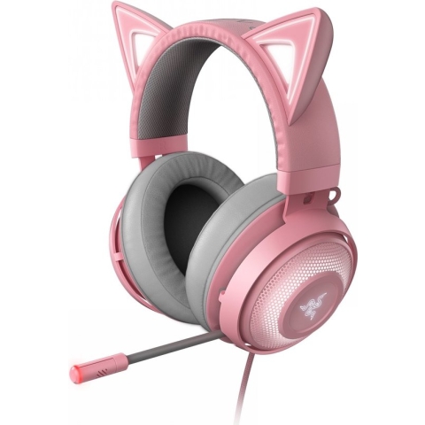 Razer Kraken Gaming Headset Kitty Edition - PC - Roze