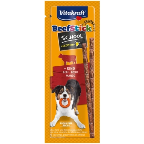 Vitakraft Beefstick School - Hond - Snack - 10 sticks