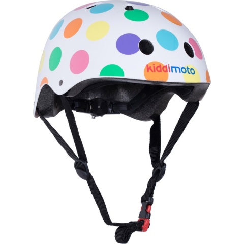 Kiddimoto Helm - Pastel stippen