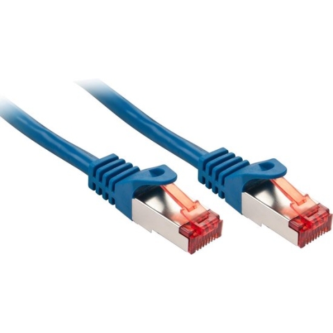 Lindy S/FTP netwerkkabel Cat6 7.5 meter - blauw