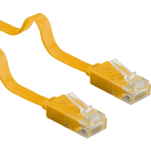 Wentronic CAT6 Netwerkkabel - RJ45 - Geel - 3 m