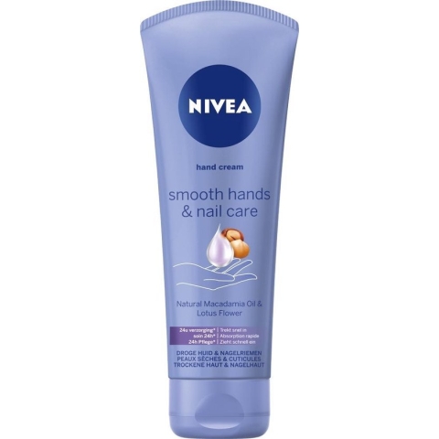 Nivea Smooth Hands & Nail Care Handcrème - 100 ml