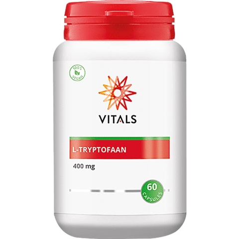 Vitals - L-Tryptofaan - 400 mg - 60 Capsules