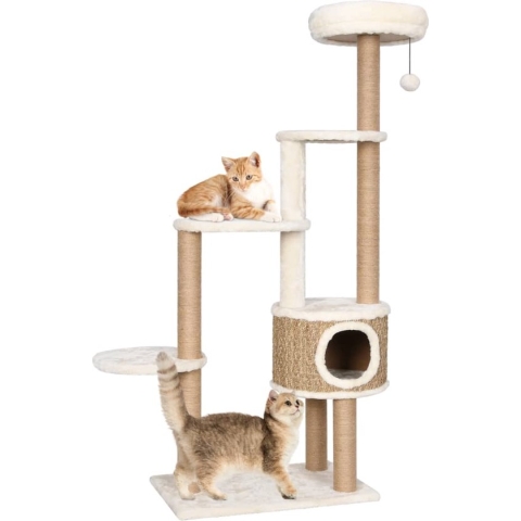 vidaXL-Kattenmeubel-met-luxe-kussen-en-krabpalen-148-cm-zeegras