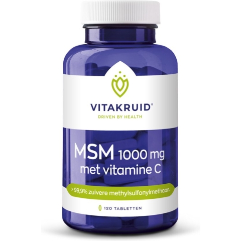 Vitakruid Msm 1000 mg Vitamine C 120 tabletten