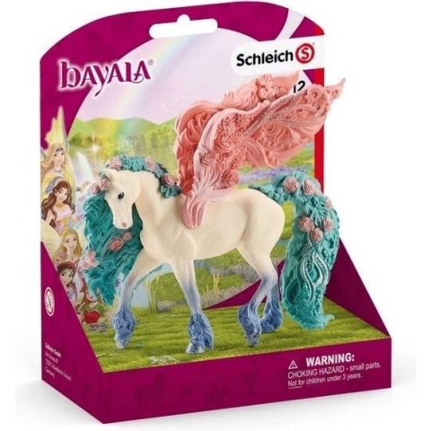 schleich BAYALA Bloemenpegasus - Speelfiguur - Kinderspeelgoed voor Jongens en Meisjes - 5 tot 12 jaar - 70590