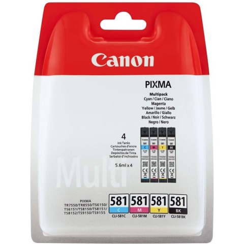 Original Ink Cartridge Canon CLI-581 Multipack