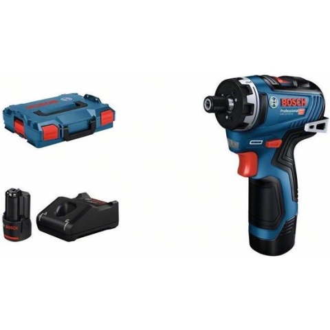 Bosch GSR 12V-35 HX Solo 12V Li-Ion accu boor-/schroefmachine set (2x 3Ah accu) in L-Boxx - koolborstelloos