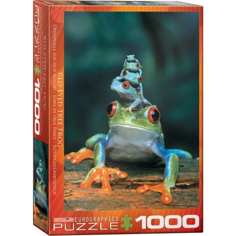 Eurographics puzzel Red-Eyed Tree Frog - 1000 stukjes