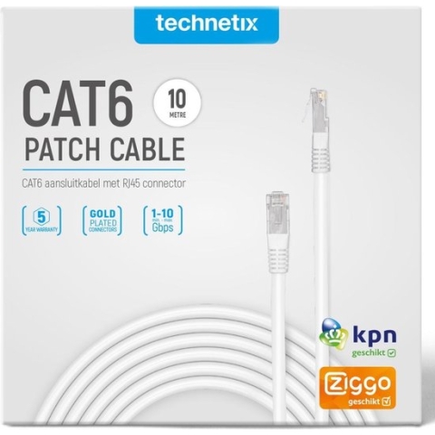Technetix Patchkabel Cat6 10m
